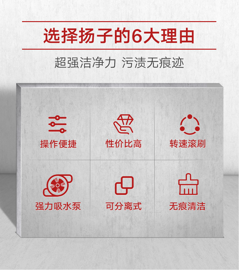 揚子DT1三合一電動(dòng)手推式地毯抽洗機酒店吸塵器賓館毛毯清潔機
